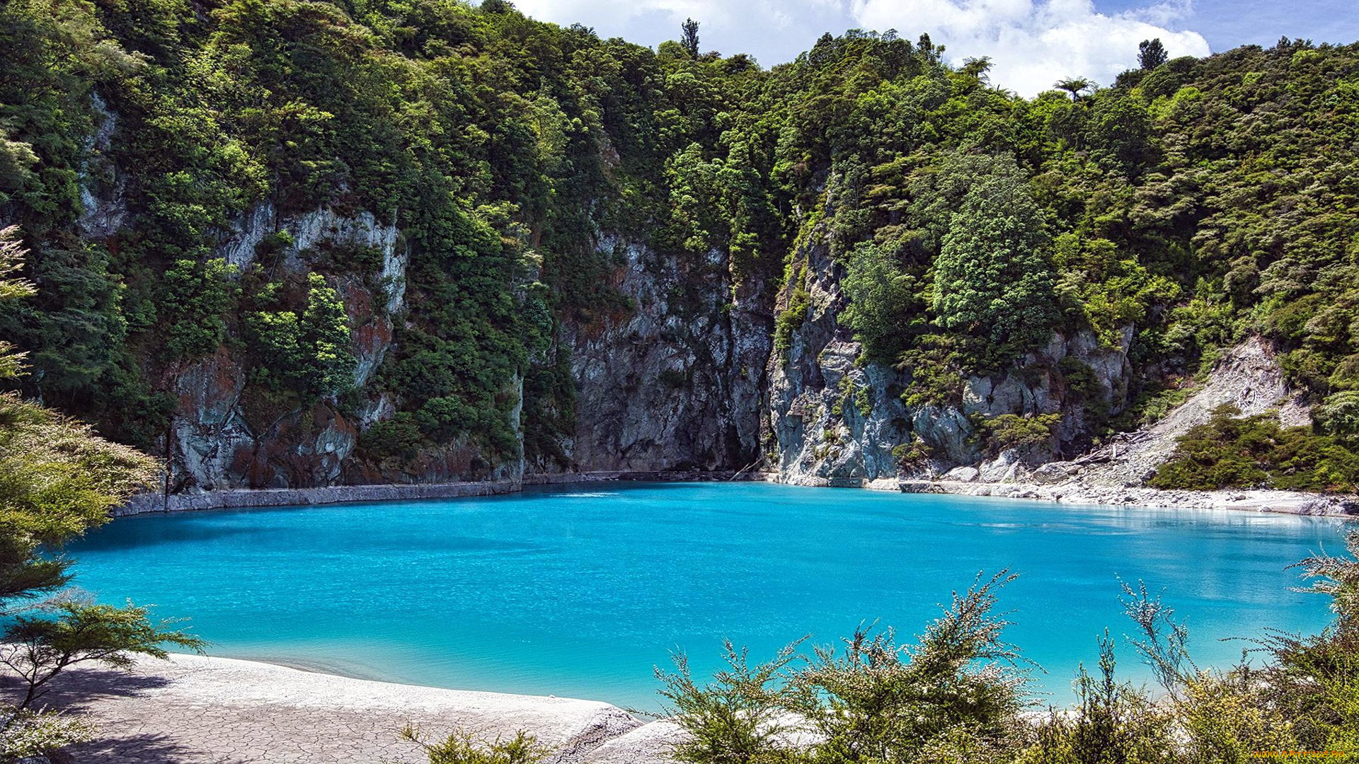 inferno crater lake, waimangu, new zealand, , , , inferno, crater, lake, new, zealand